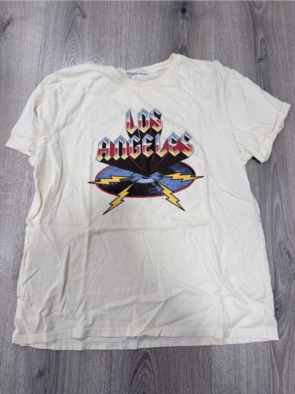 Lucky Brand Los Angeles Graphic Tee